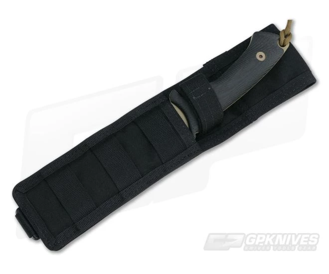 Spartan Harsey Difensa FDE S45VN Black Micarta Nylon Sheath Fixed Blade 19DEBKNLBK 2 Spartan Harsey Difensa FDE S45VN Black Micarta Nylon Sheath Fixed Blade 19DEBKNLBK - Image 2