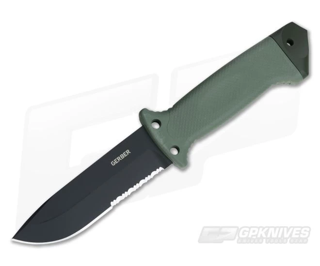 Gerber LMF II Infantry Foliage Green Fixed Blade Knife 22-01626N 1 Gerber LMF II Infantry Foliage Green Fixed Blade Knife 22-01626N