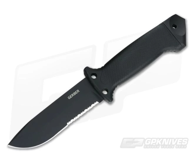 Gerber LMF II Infantry Black Fixed Blade Knife 22-01629N 1 Gerber LMF II Infantry Black Fixed Blade Knife 22-01629N