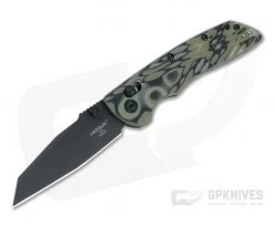 Hogue Deka Gen 2 Wharncliffe Black Cerakote 20CV Green G-Mascus G10 ABLE Lock Folding Knife 24268