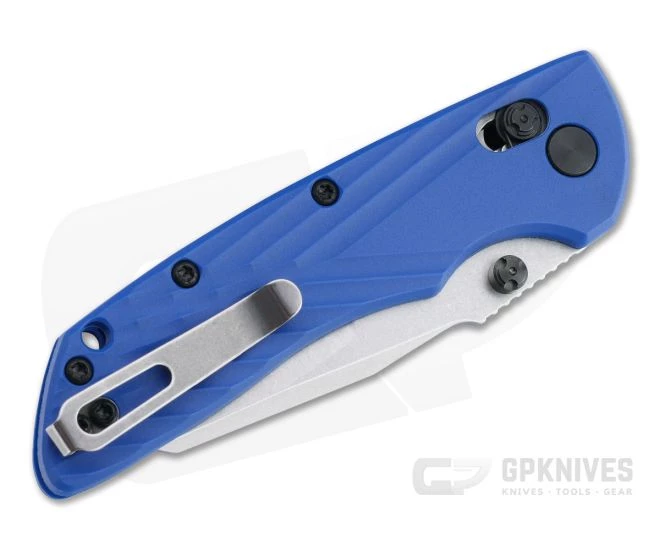 Hogue Deka Wharncliffe Stonewashed Magnacut Blue Polymer ABLE Lock Folder 24363 2 Hogue Deka Wharncliffe Stonewashed Magnacut Blue Polymer ABLE Lock Folder 24363 - Image 2