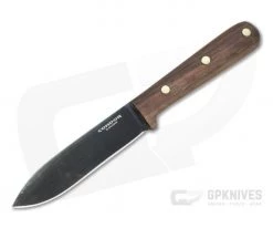 Condor Tool & Knife Kephart Black 1075 Walnut Fixed Blade Knife CTK247-4.5HC