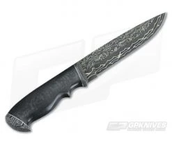 Olamic Cutlery Suna CF Elite Mosaic Multi-bar Damascus Blade -Camping Knives best sale 2777 3