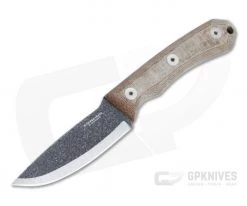 Condor Tool & Knife Mountain Pass Carry Knife 440C Natural Micarta Fixed Blade Knife CTK2837-3.5C
