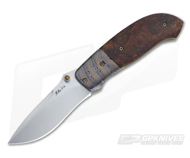 Mike Irie Model 1 Folder Desert Ironwood S35VN #337 1 Mike Irie Model 1 Folder Desert Ironwood S35VN #337