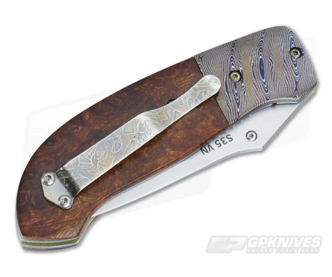Mike Irie Model 1 Folder Desert Ironwood S35VN #337 2 Mike Irie Model 1 Folder Desert Ironwood S35VN #337 - Image 2