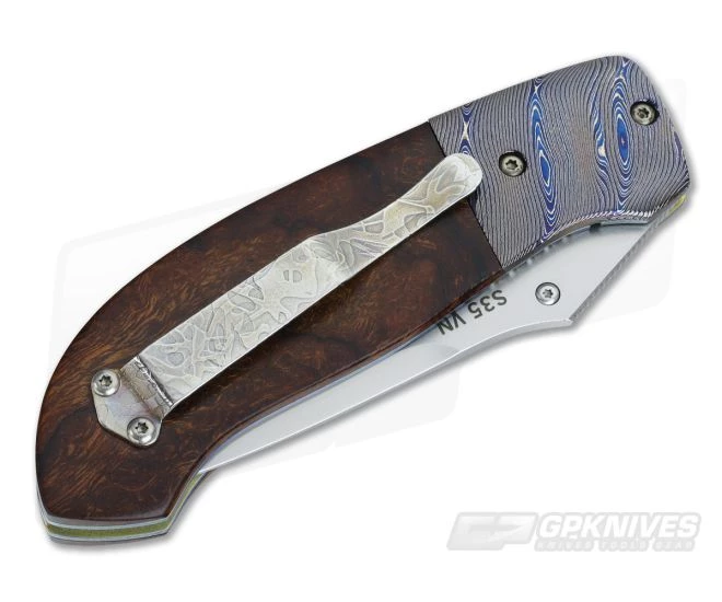 Mike Irie Model 1 Folder Desert Ironwood S35VN #335 2 Mike Irie Model 1 Folder Desert Ironwood S35VN #335 - Image 2