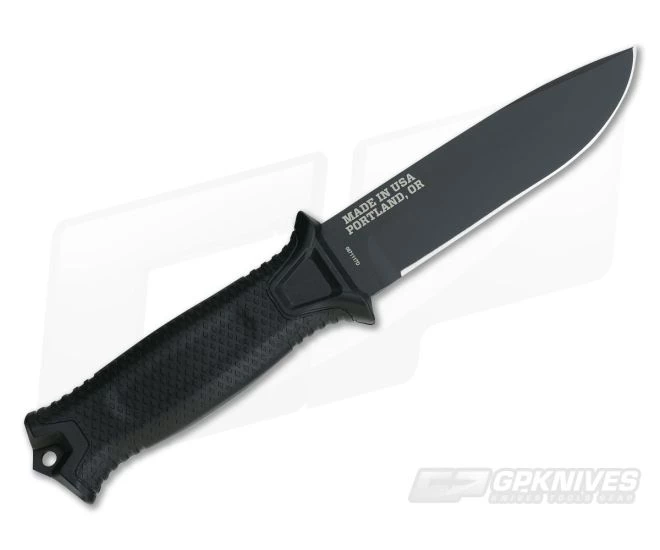 Gerber Strongarm Black Plain Edge Fixed Blade Knife 30-001038N 3 Gerber Strongarm Black Plain Edge Fixed Blade Knife 30-001038N - Image 3