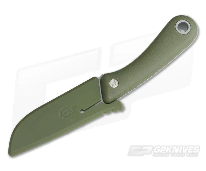 Gerber Spine Plain Edge Fixed Blade Knife Sage Green 30-001497 2 Gerber Spine Plain Edge Fixed Blade Knife Sage Green 30-001497 - Image 2