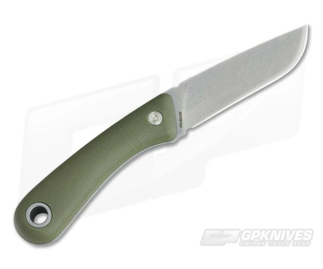 Gerber Spine Plain Edge Fixed Blade Knife Sage Green 30-001497 3 Gerber Spine Plain Edge Fixed Blade Knife Sage Green 30-001497 - Image 3