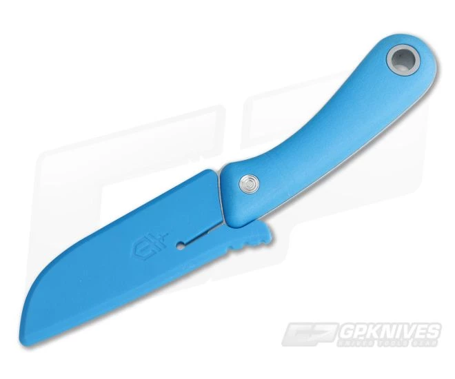 Gerber Spine Plain Edge Fixed Blade Knife Cyan Blue 30-001498N 2 Gerber Spine Plain Edge Fixed Blade Knife Cyan Blue 30-001498N - Image 2