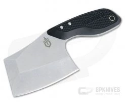 Gerber Tri-Tip Mini Cleaver Fixed Blade Stonewashed Black 30-001693