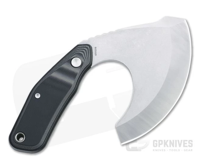 Gerber Downwind Ulu Stainless Steel Black GFN G10 Fixed Fixed Blade Knife 30-001822 3 Gerber Downwind Ulu Stainless Steel Black GFN G10 Fixed Fixed Blade Knife 30-001822 - Image 3