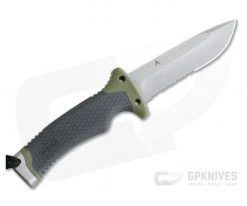 Gerber Ultimate Fixed Blade Stonewashed Partially Serrated Multi-Purpose Fixed Blade Knife 30-001829 5 Gerber Ultimate Fixed Blade Stonewashed Partially Serrated Multi-Purpose Fixed Blade Knife 30-001829 -Camping Knives best sale 30 001829 3