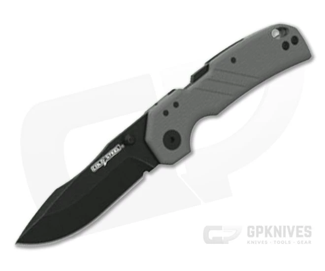 Cold Steel Engage Atlas Lock 3" Black Stonewashed AUS10A Gray G10 Folder FL-30DPLD-10BGY 1 Cold Steel Engage Atlas Lock 3" Black Stonewashed AUS10A Gray G10 Folder FL-30DPLD-10BGY