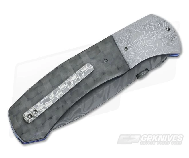 Aaron Frederick Custom DP1 Large Damascus Folder 3102 2 Aaron Frederick Custom DP1 Large Damascus Folder 3102 - Image 2