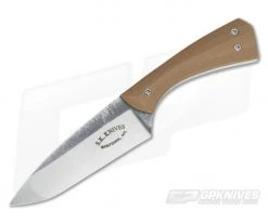 Steven Kelly Bug Out CPM 154 Small Fixed Coyote G10