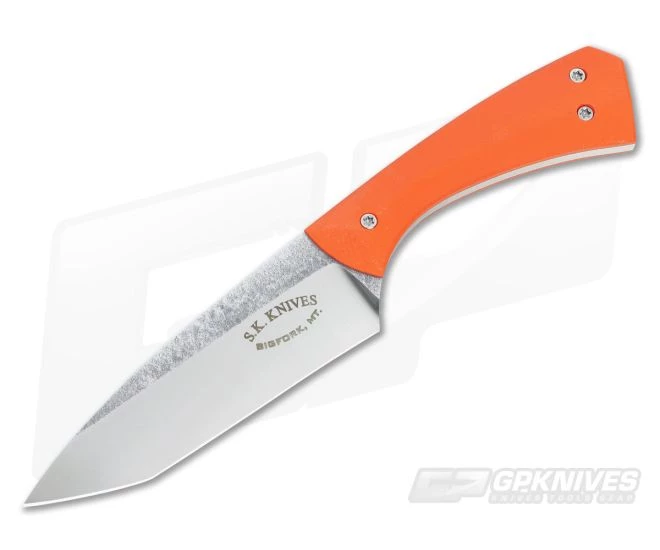 Steven Kelly Bug Out CPM 154 Small Fixed Orange G10 1 Steven Kelly Bug Out CPM 154 Small Fixed Orange G10