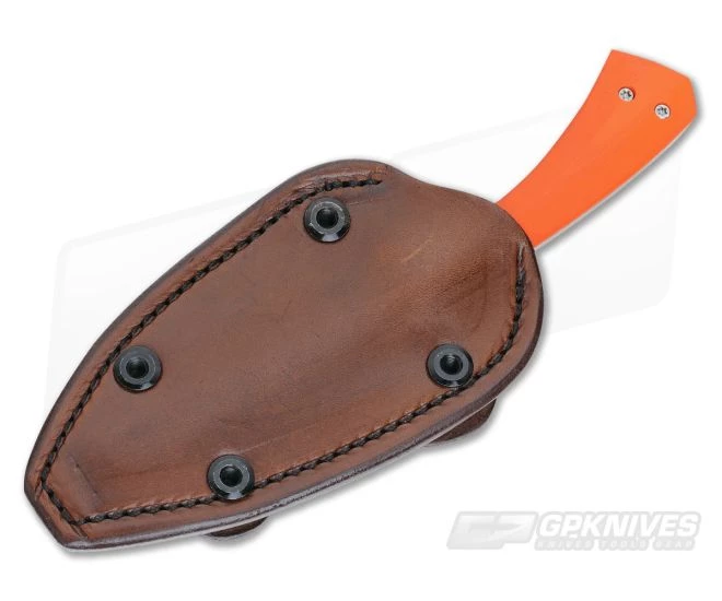 Steven Kelly Bug Out CPM 154 Small Fixed Orange G10 2 Steven Kelly Bug Out CPM 154 Small Fixed Orange G10 - Image 2