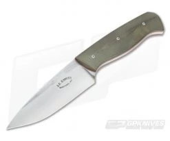 Steven Kelly Ranger 52100 Fixed Blade Green Micarta