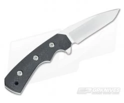 Steven Kelly C-4 Fighter Carbon Fiber Satin Fixed Blade -Camping Knives best sale 3416 3