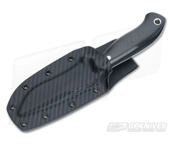 Mike Irie Model 113 Black Micarta Satin S35VN 2 Mike Irie Model 113 Black Micarta Satin S35VN - Image 2