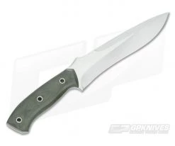 Mike Irie TFK Green Micarta Satin S35VN 5 Mike Irie TFK Green Micarta Satin S35VN -Camping Knives best sale 3541 3