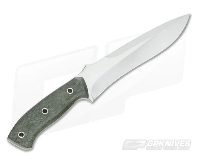 Mike Irie TFK Green Micarta Satin S35VN 3 Mike Irie TFK Green Micarta Satin S35VN - Image 3