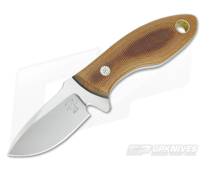 Tom Krein Custom Hydra Natural Micarta Fixed EDC 1 Tom Krein Custom Hydra Natural Micarta Fixed EDC