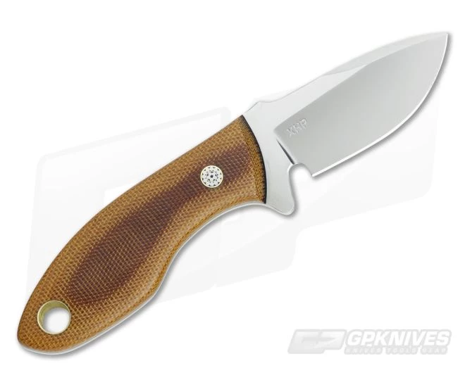 Tom Krein Custom Hydra Natural Micarta Fixed EDC 3 Tom Krein Custom Hydra Natural Micarta Fixed EDC - Image 3