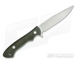 Camerer Knives Thorn Elmax Green Canvas Micarta Fixed Blade -Camping Knives best sale 3563 3