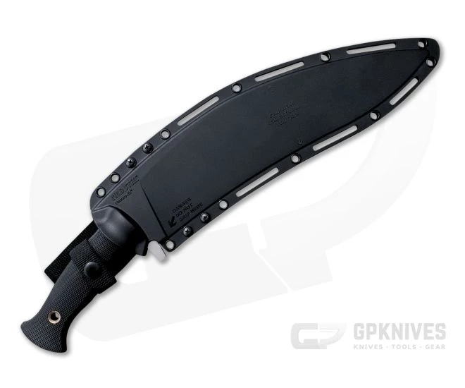Cold Steel Gurkha Kukri Plus CPM-3V Black Kray-Ex Fixed Blade 35GKP 2 Cold Steel Gurkha Kukri Plus CPM-3V Black Kray-Ex Fixed Blade 35GKP - Image 2