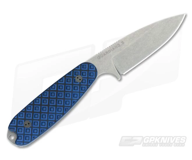 Bradford Guardian3.5 Black/Blue G10 Sabre Ground Stonewash M390 3 Bradford Guardian3.5 Black/Blue G10 Sabre Ground Stonewash M390 - Image 3