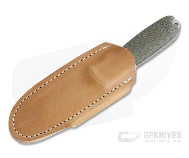 Bradford Guardian3.5 Tanto 3D OD Green Micarta Stonewashed M390 2 Bradford Guardian3.5 Tanto 3D OD Green Micarta Stonewashed M390 - Image 2