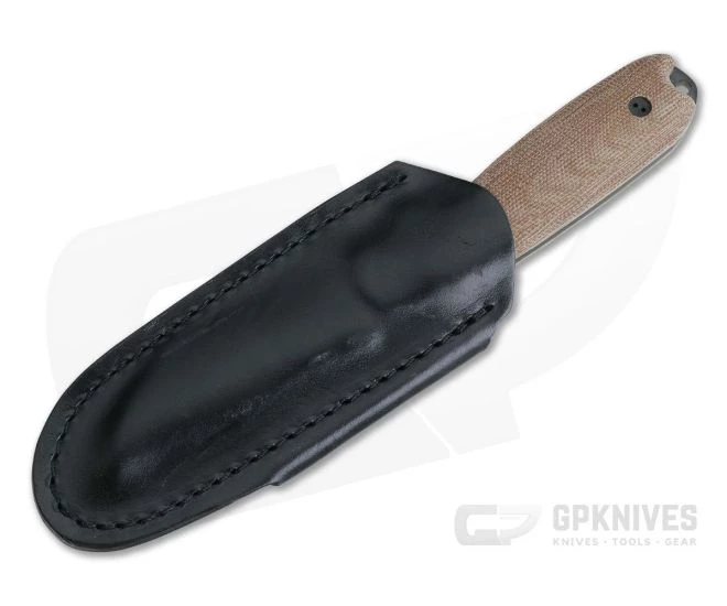 Bradford Guardian3.5 Tanto 3D Natural Micarta Black DLC M390 2 Bradford Guardian3.5 Tanto 3D Natural Micarta Black DLC M390 - Image 2