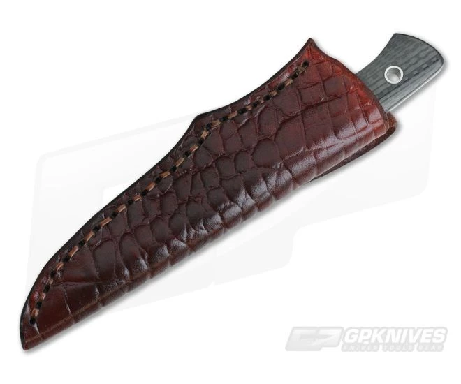 Camerer Knives Lil' Gent Caper Elmax Carbon Fiber Fixed Blade 2 Camerer Knives Lil' Gent Caper Elmax Carbon Fiber Fixed Blade - Image 2