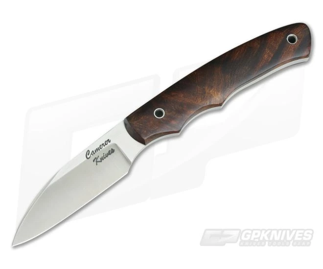 Camerer Knives Wharnie Carver S35VN Desert Ironwood Fixed Blade 1 Camerer Knives Wharnie Carver S35VN Desert Ironwood Fixed Blade