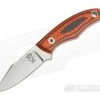 Tom Krein Custom Cayenne Orange Carbon Fiber CTS-XHP EDC Fixed Blade