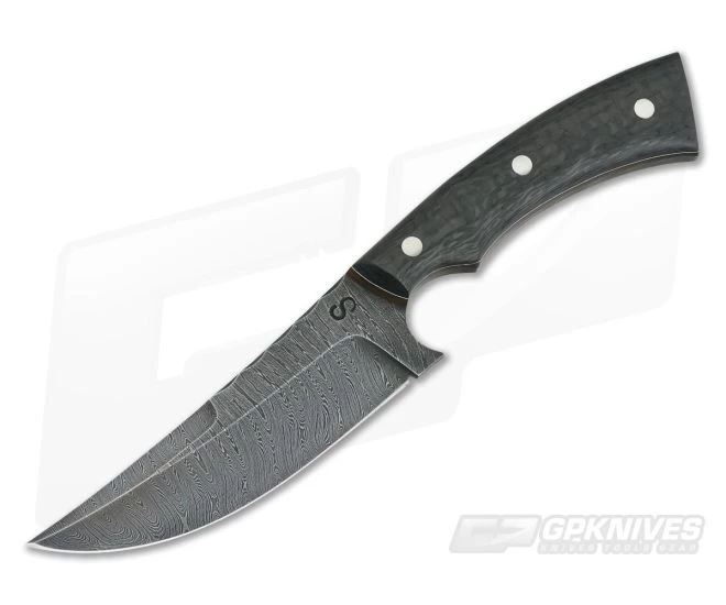 Olamic Cutlery Nero Carbon Fiber HCVD Damascus Persian 1 Olamic Cutlery Nero Carbon Fiber HCVD Damascus Persian