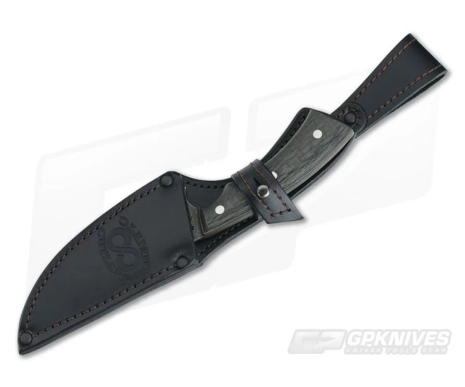 Olamic Cutlery Nero Carbon Fiber HCVD Damascus Persian 2 Olamic Cutlery Nero Carbon Fiber HCVD Damascus Persian - Image 2