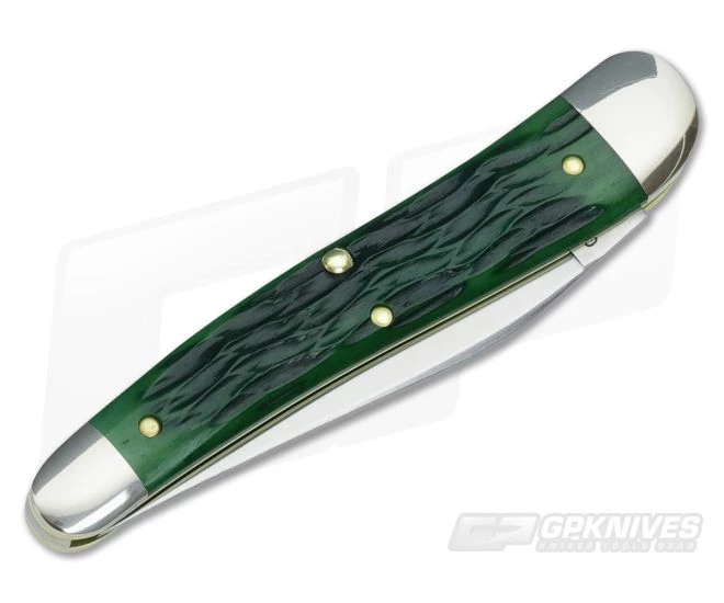 Tidioute Cutlery #38 Special Tractor Green Bone 2 Tidioute Cutlery #38 Special Tractor Green Bone - Image 2