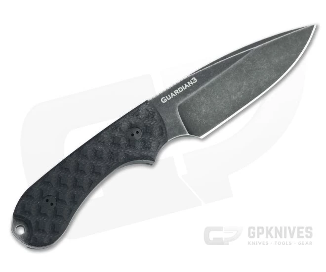 Bradford Guardian3 False Edge GPK Exclusive Nimbus Rex 45 Black G10 Fixed Blade 3 Bradford Guardian3 False Edge GPK Exclusive Nimbus Rex 45 Black G10 Fixed Blade - Image 3