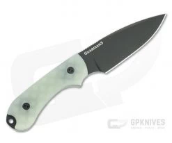 Bradford Guardian3 False Edge GPK Exclusive Black DLC Rex 45 Ghost G10 Fixed Blade -Camping Knives best sale 3fe 007b rex45 3
