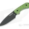 Bradford Guardian3 False Edge GPK Exclusive Black DLC Rex 45 Toxic Green/Black G10 Fixed Blade
