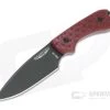 Bradford Guardian3 False Edge GPK Exclusive Black DLC Rex 45 Red G10 Fixed Blade