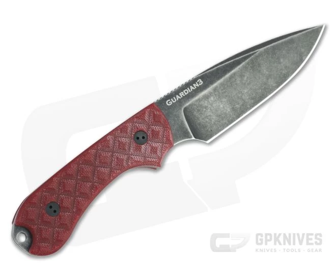 Bradford Guardian3 False Edge GPK Exclusive Nimbus Rex 45 Red G10 Fixed Blade 3 Bradford Guardian3 False Edge GPK Exclusive Nimbus Rex 45 Red G10 Fixed Blade - Image 3