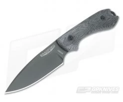 Bradford Guardian3 Black Micarta False Edge DLC M390