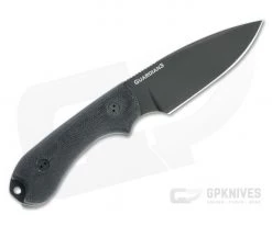 Bradford Guardian3 False Edge GPK Exclusive Black DLC Rex 45 3D Black Micarta Fixed Blade -Camping Knives best sale 3fe 101b rex45 3