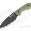 Bradford Guardian3 False Edge GPK Exclusive Black DLC Rex 45 3D Green Micarta Fixed Blade