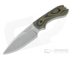 Bradford Guardian3 False Edge GPK Exclusive Stonewashed Rex 45 3D Camo Micarta Fixed Blade